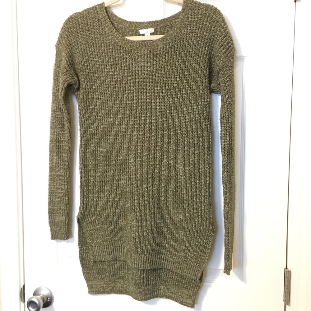 Nordstrom BP Heathered Green Sweater